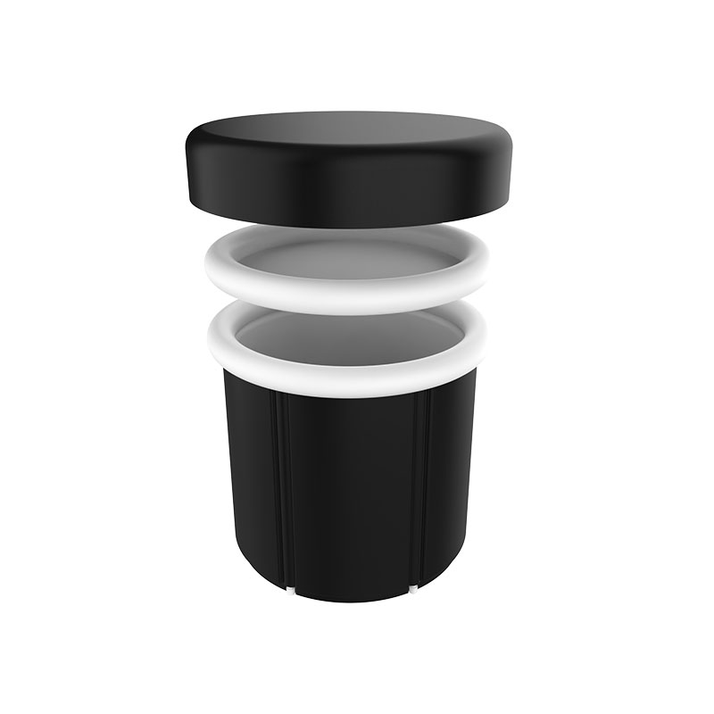 Многослойная ванна с погружением в ледяной.