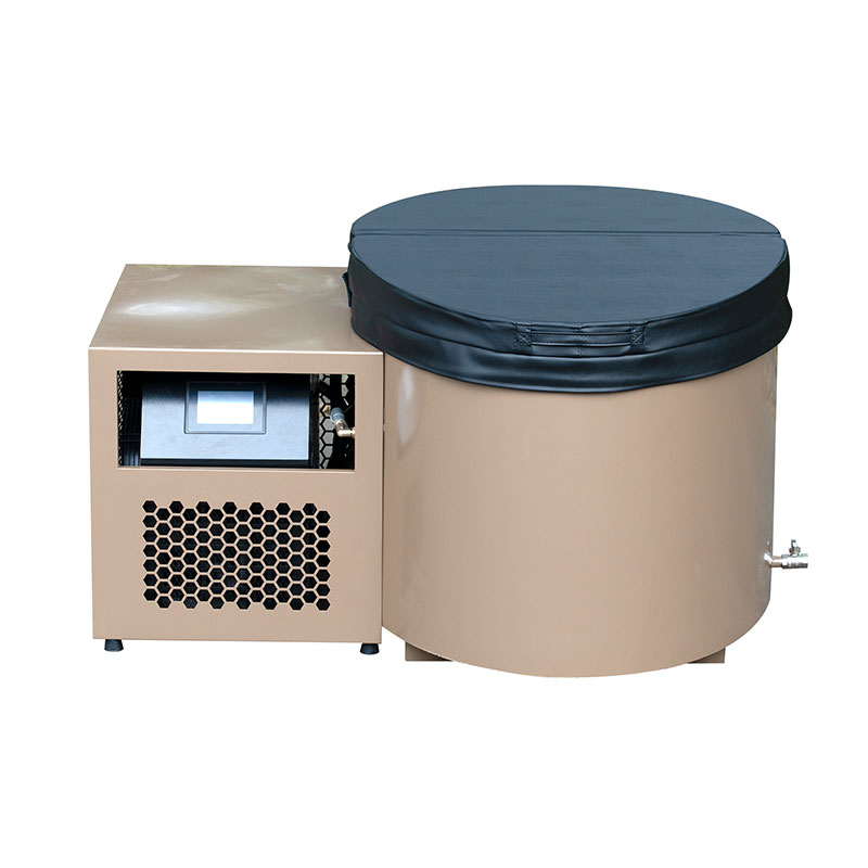 Холодная ванна из нержавеющей стали 304 цвета шампанского и золота