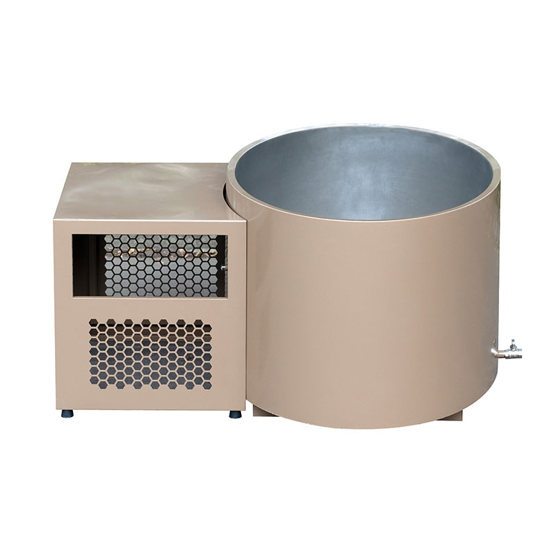 Холодная ванна из нержавеющей стали 304 цвета шампанского и золота