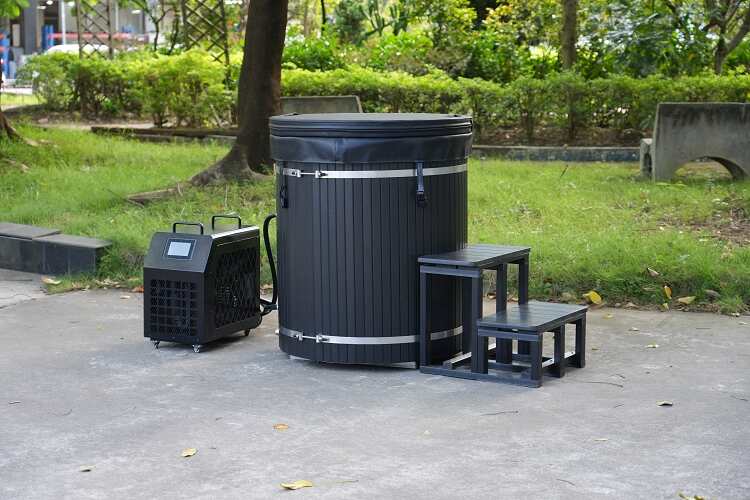 Composite Ice Bath Tub with 304 Stainless Steel Liner